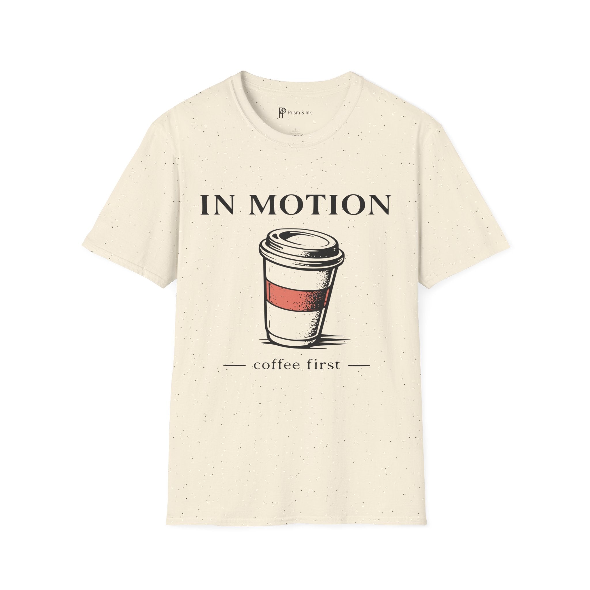 In Motion To-Go Coffee T-Shirt