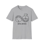 Coffee Initiated Infinite Loop Programmer T-Shirt
