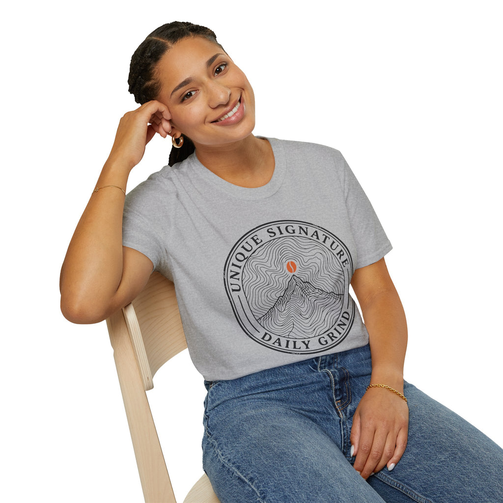 Unique Signature Daily Grind Mountain T-Shirt