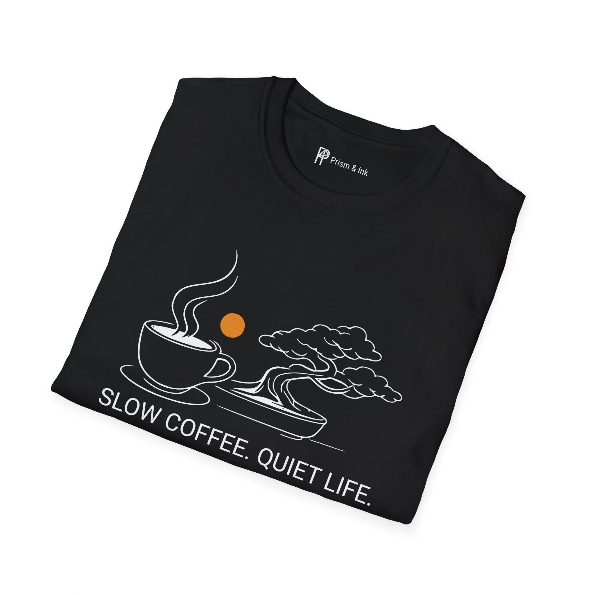Slow Coffee Quiet Life Bonsai T-Shirt