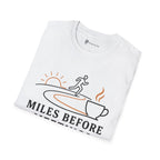 Miles Before Meetings Runner Coffee T-Shirt