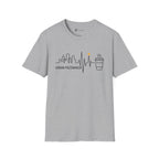 Urban Pacemaker City Skyline Heartbeat Coffee T-Shirt
