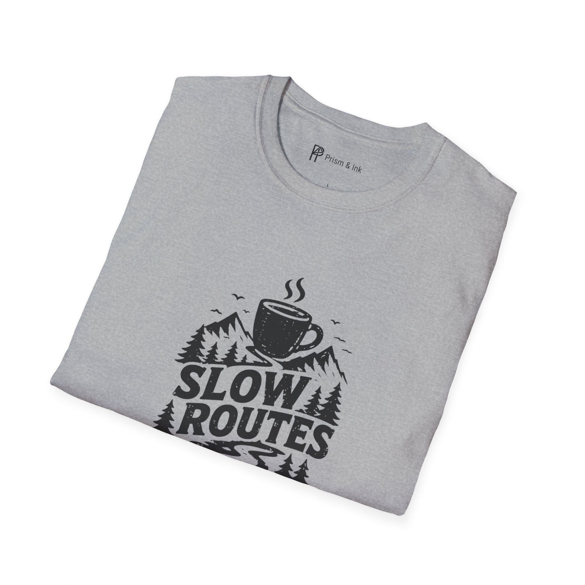 Slow Routes Good Coffee T-Shirt