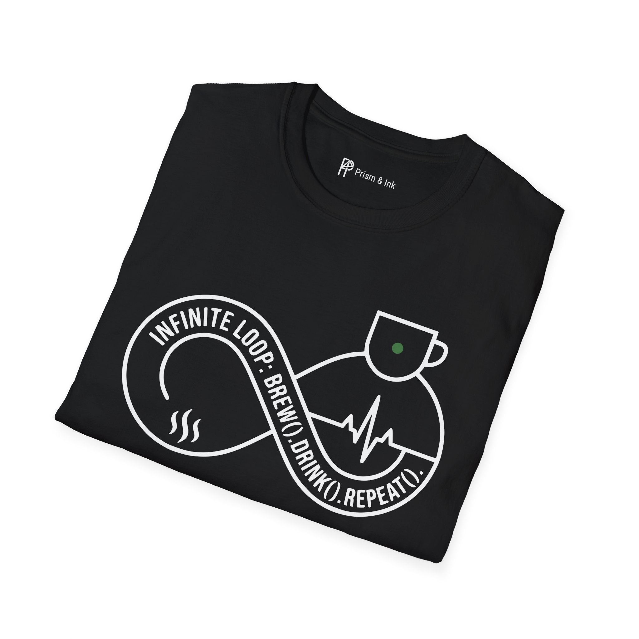 Coffee Initiated Infinite Loop Programmer T-Shirt
