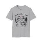 "Wander Slow" Mountain Trail T-Shirt