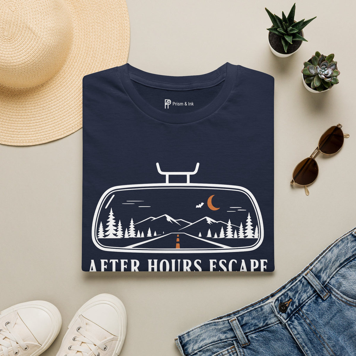 After Hours Escape Take the Quiet Way T-Shirt