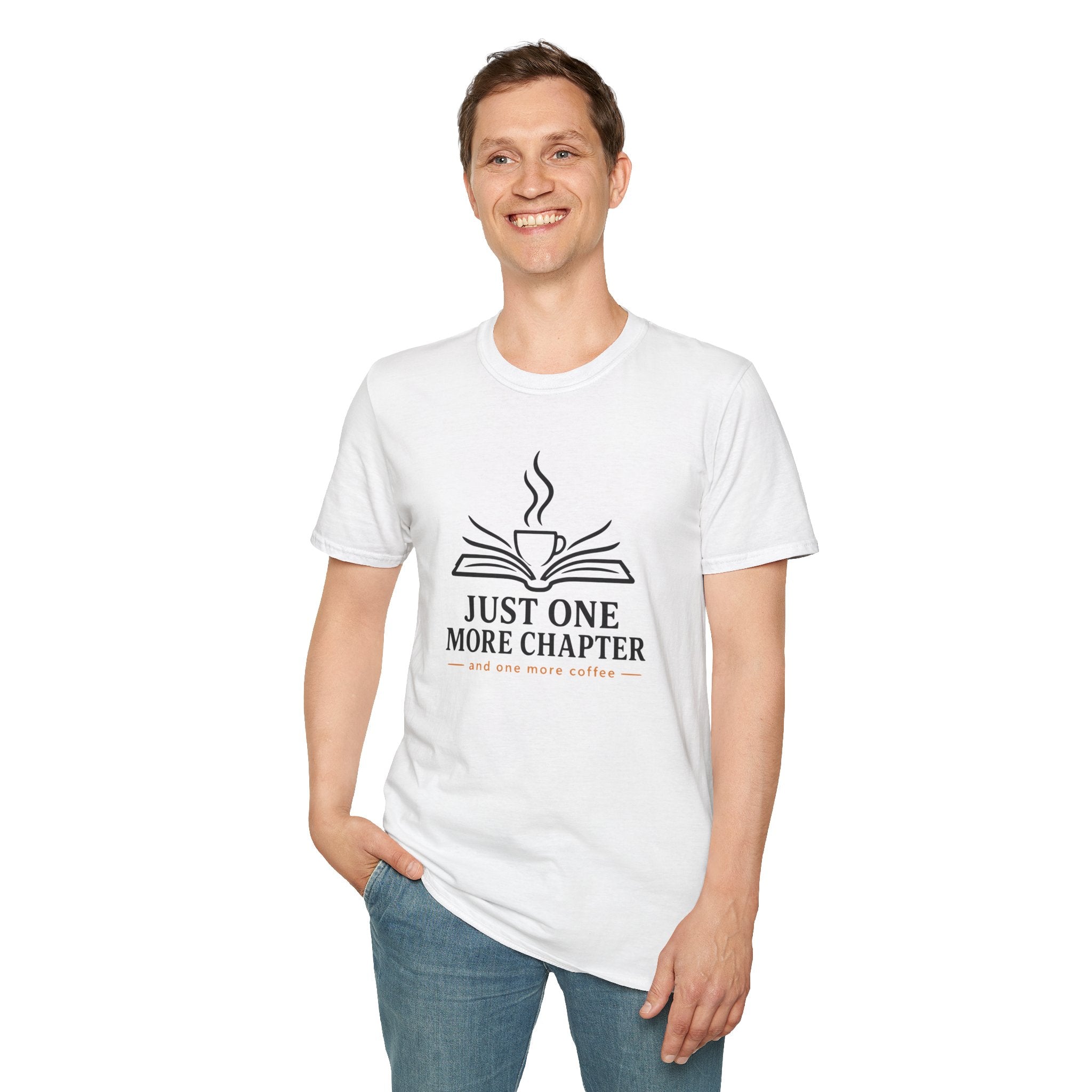Just One More Chapter And Coffee Book Lover T-Shirt