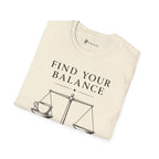 Find Your Balance Start With Coffee T-Shirt
