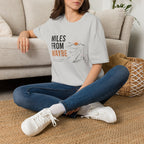 Miles From Maybe Roadtrip Coffee T-Shirt