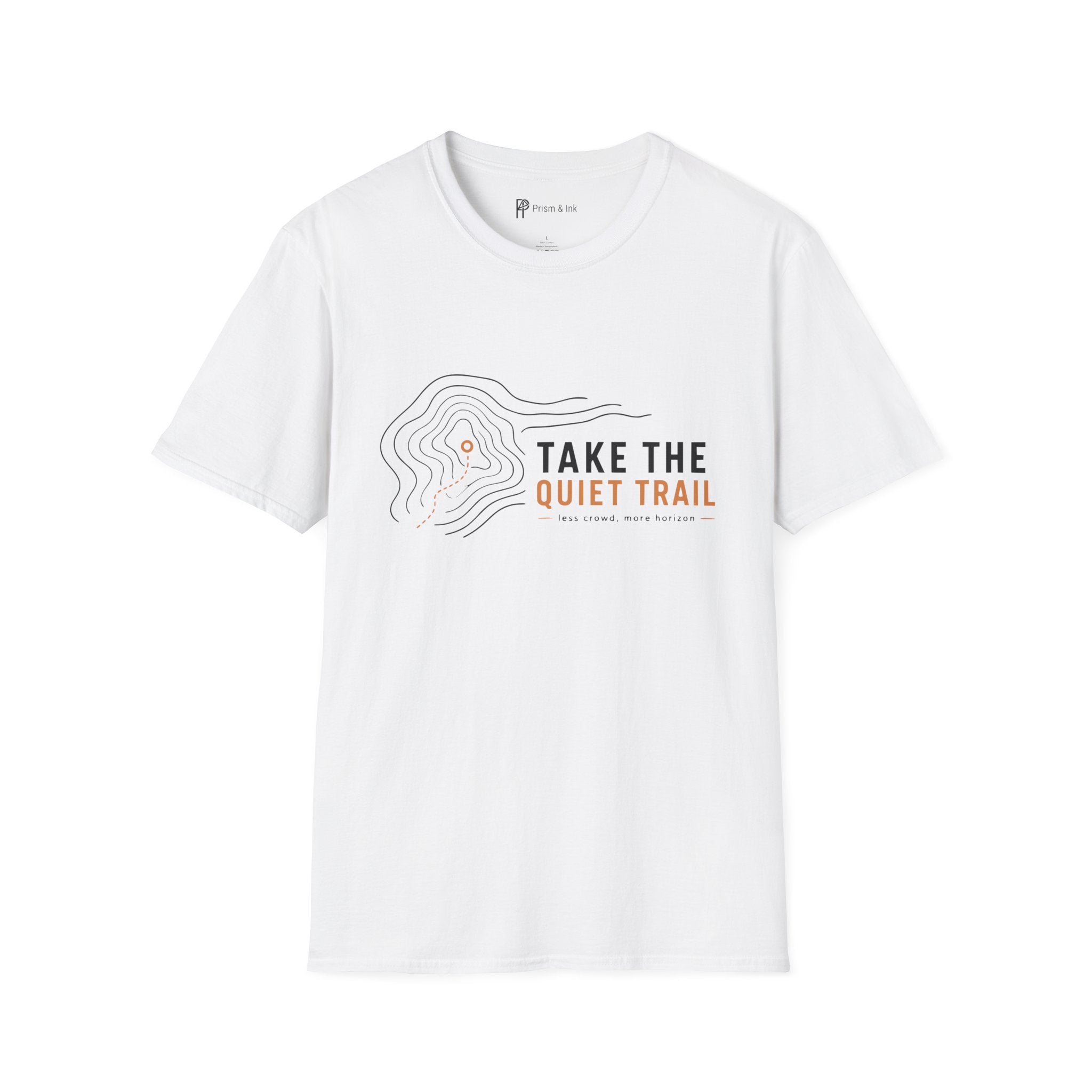 Take The Quiet Trail Minimalist Hiking T-Shirt