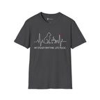 My Steady Rhythm Life Pulse Cat Coffee T-Shirt