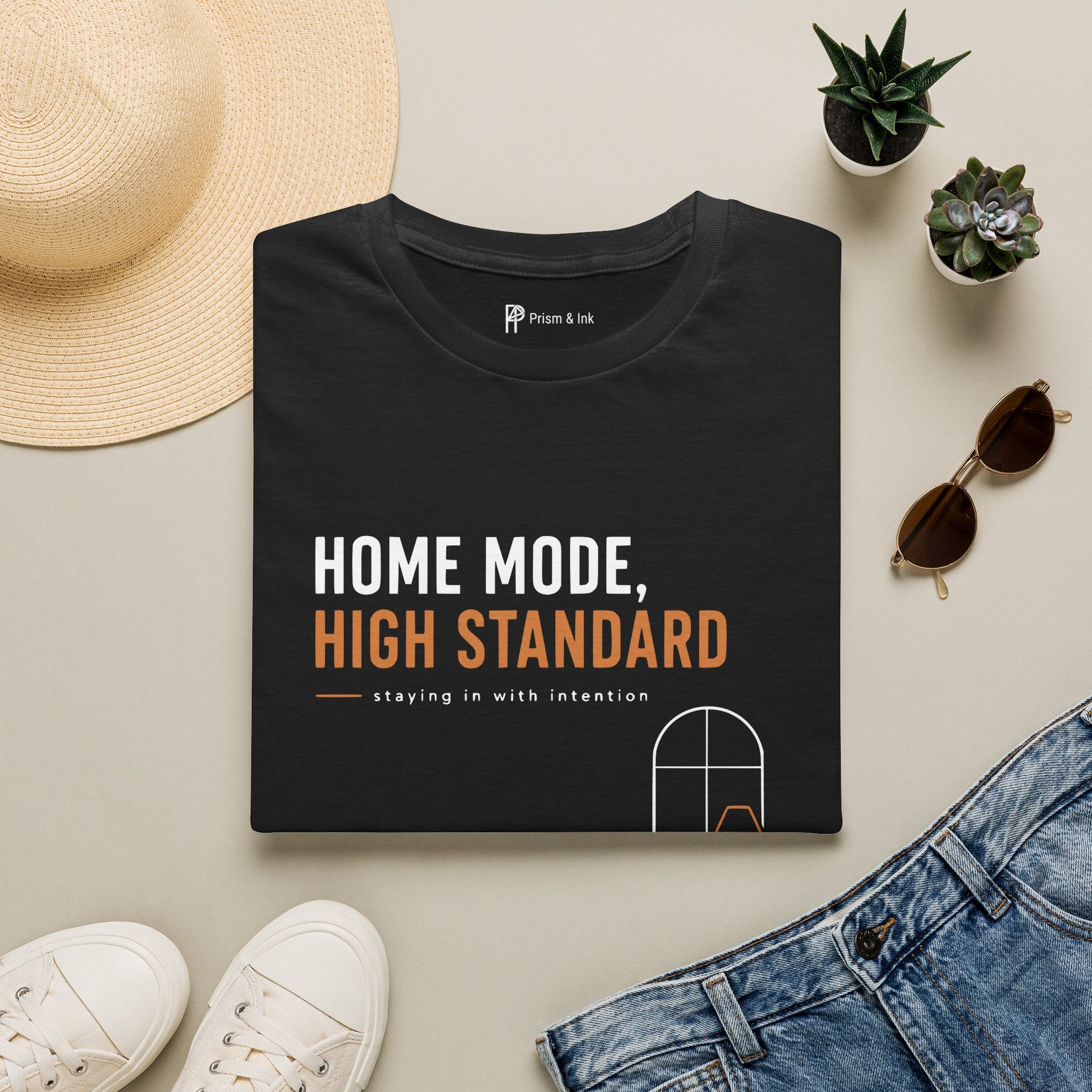Home Mode High Standard Minimalist Introvert Lifestyle T-Shirt