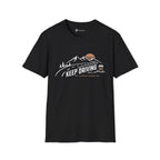 Keep Driving Mountain Road Trip Coffee T-Shirt