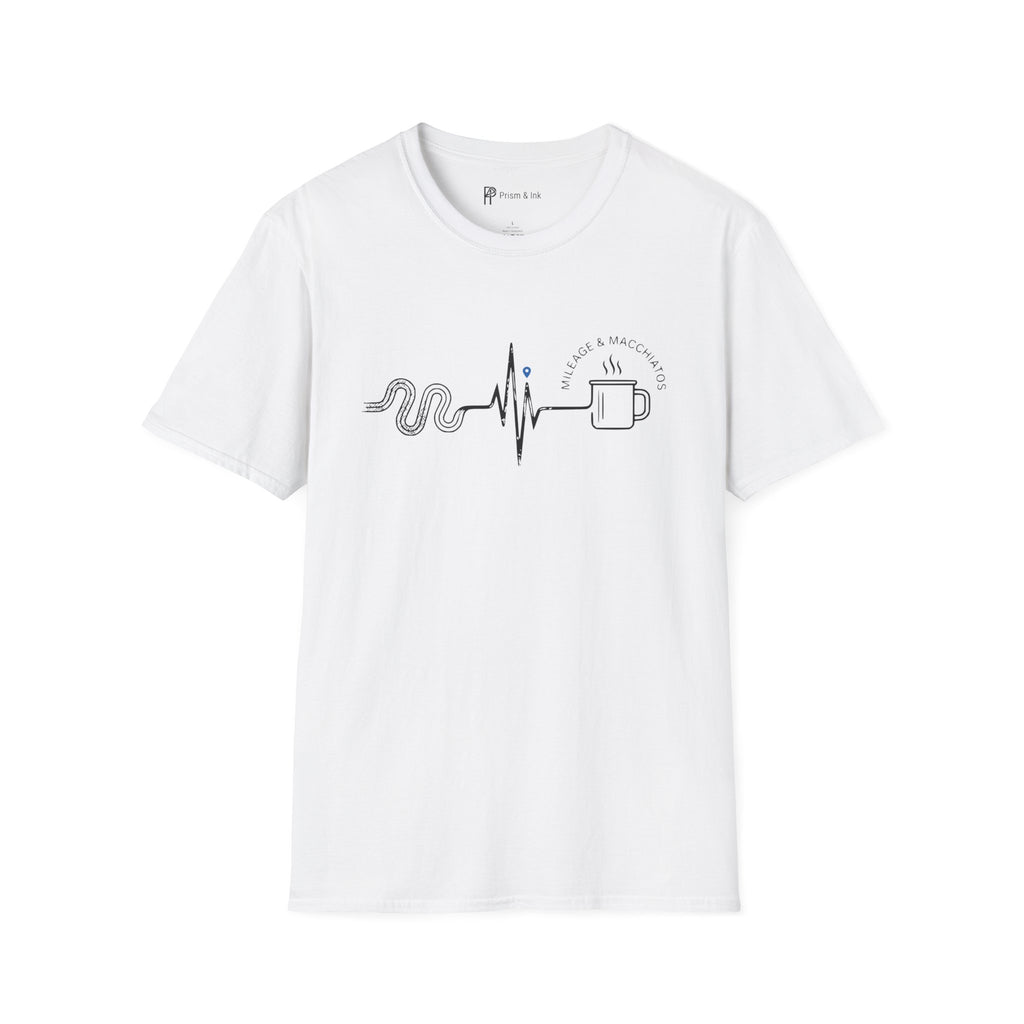 Mileage & Macchiatos Road Trip T-Shirt