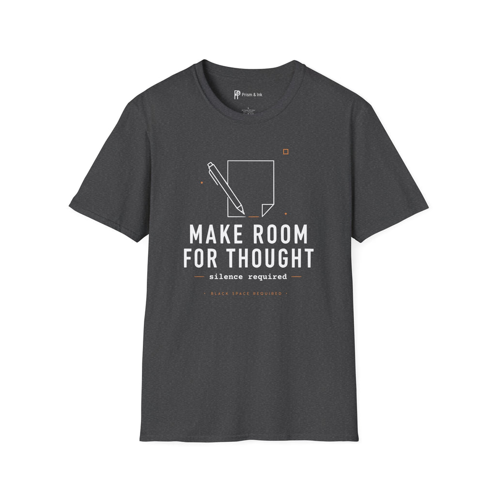 Make Room For Thought Minimalist Introvert T-Shirt