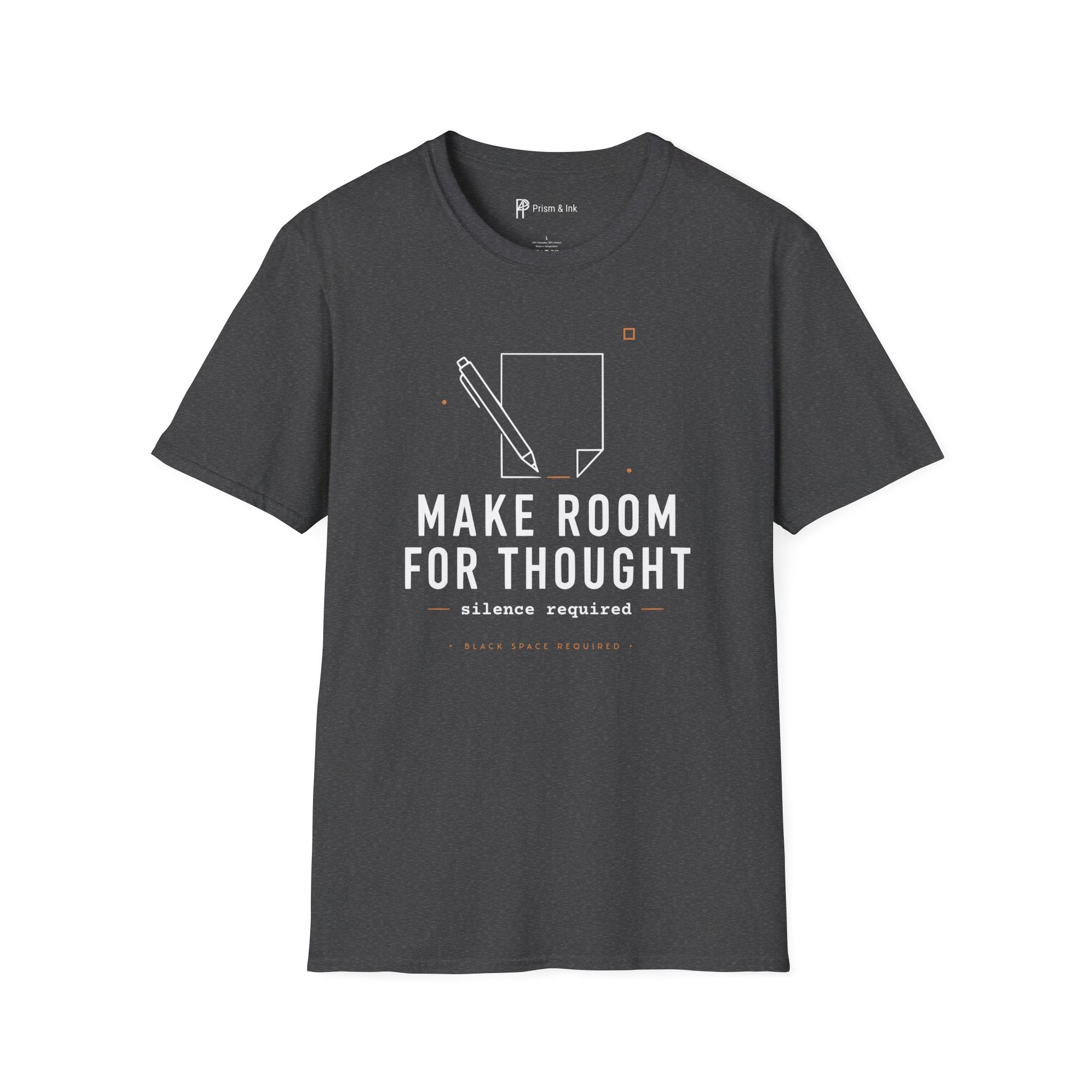 Make Room For Thought Minimalist Introvert T-Shirt
