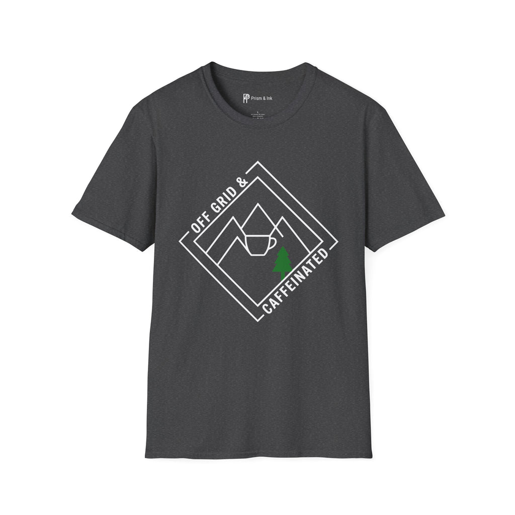 Off Grid & Caffeinated T-Shirt