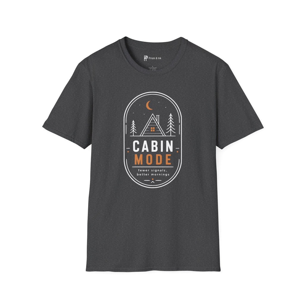 Cabin Mode Minimalist Slow Living Outdoor T-Shirt
