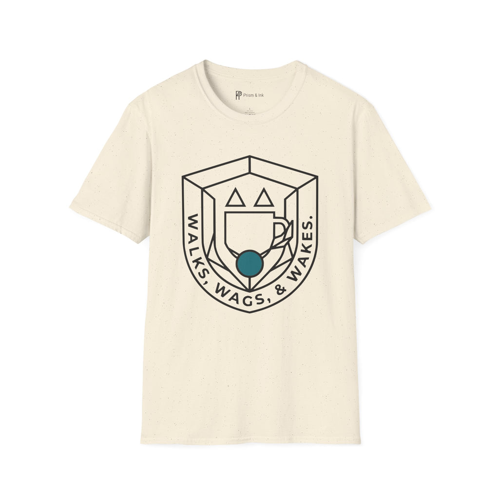 Walks, Wags & Wakes T-Shirt