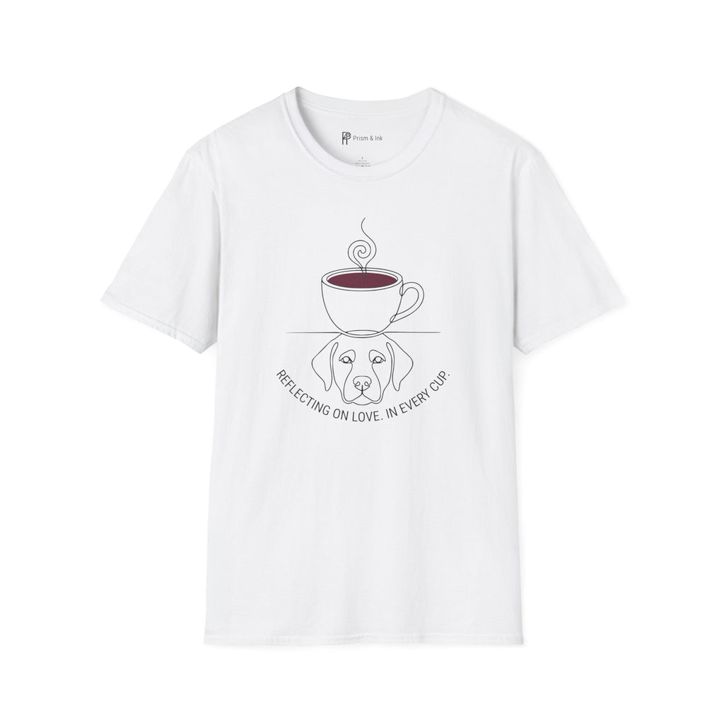 Reflecting on Love Dog Coffee T-Shirt