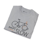 Shift Into Slow Cycling Coffee T-Shirt