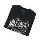 Not Lost Taking The Long Way Coffee T-Shirt