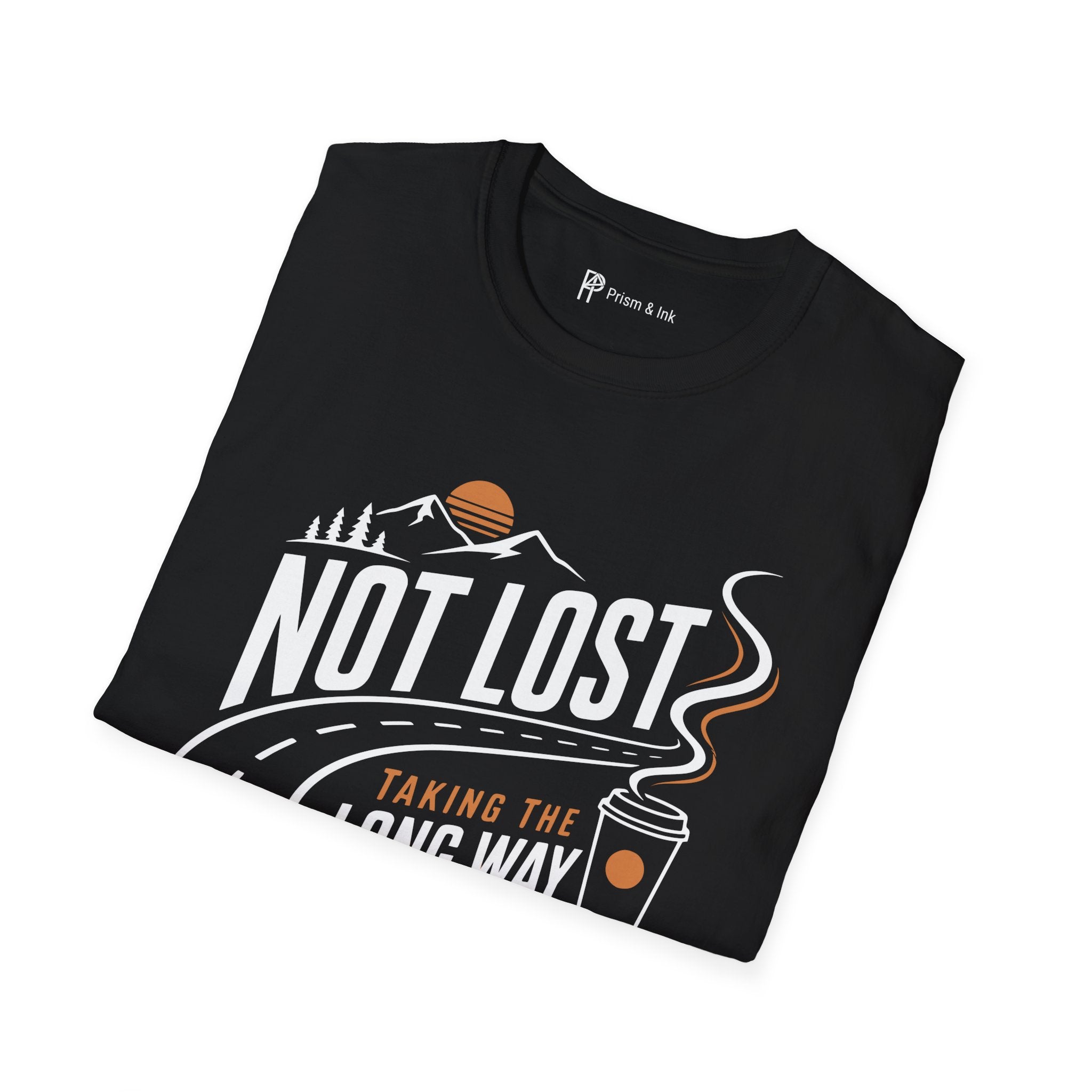 Not Lost Taking The Long Way Coffee T-Shirt