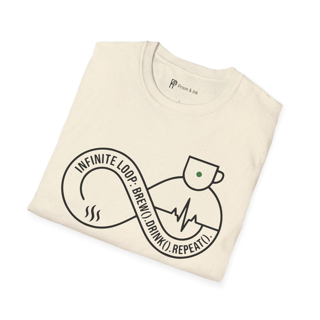Coffee Initiated Infinite Loop Programmer T-Shirt