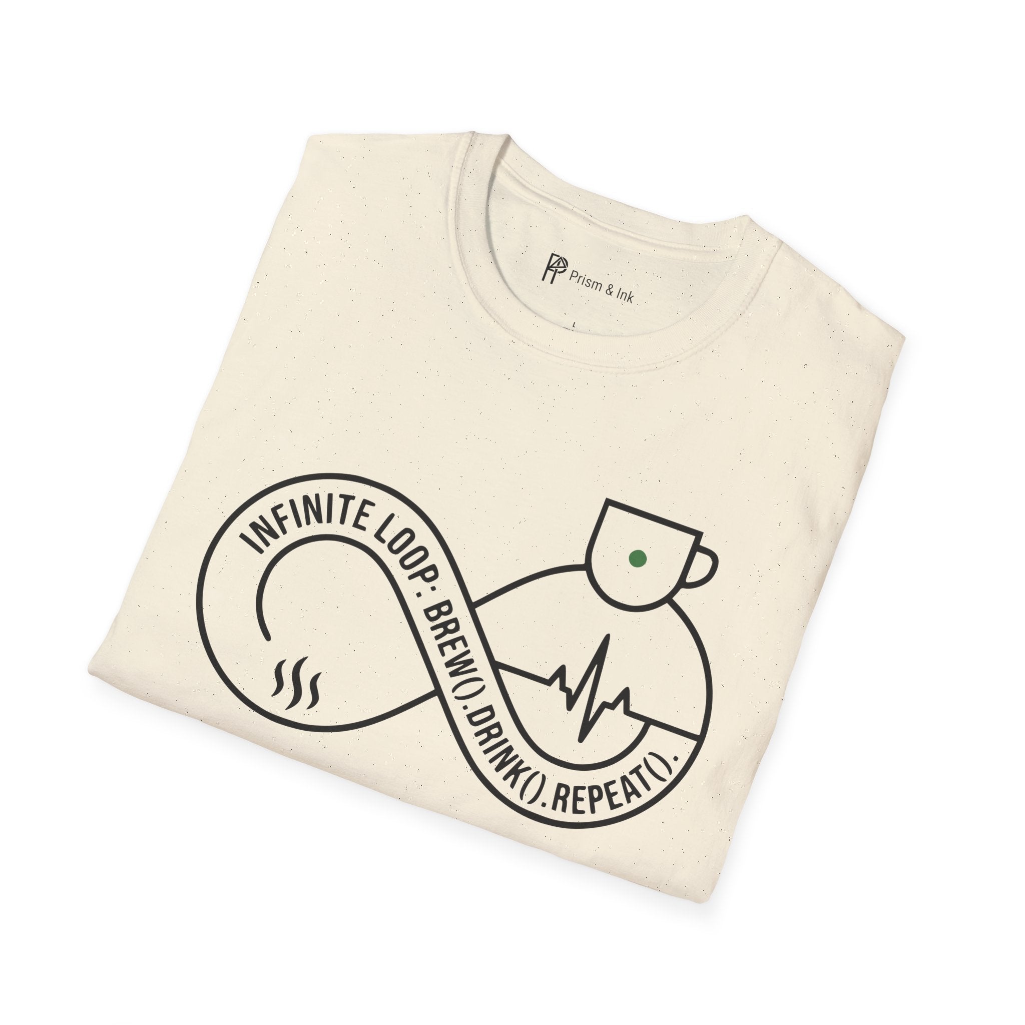 Coffee Initiated Infinite Loop Programmer T-Shirt