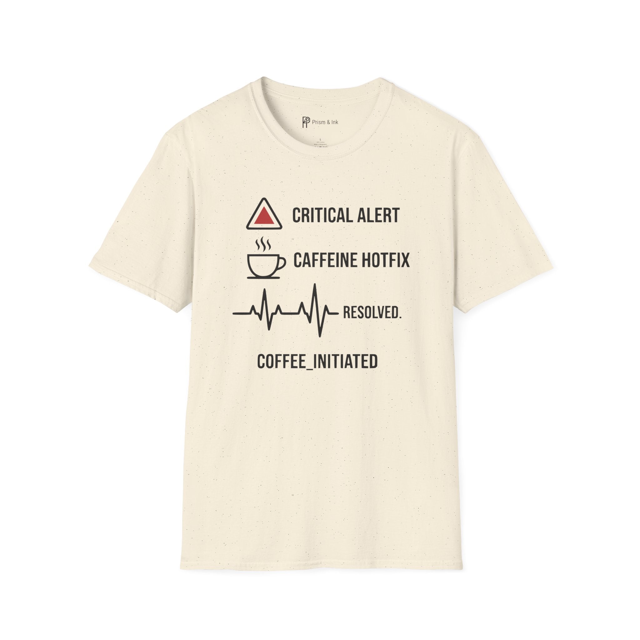Caffeine Hotfix Programmer T-Shirt