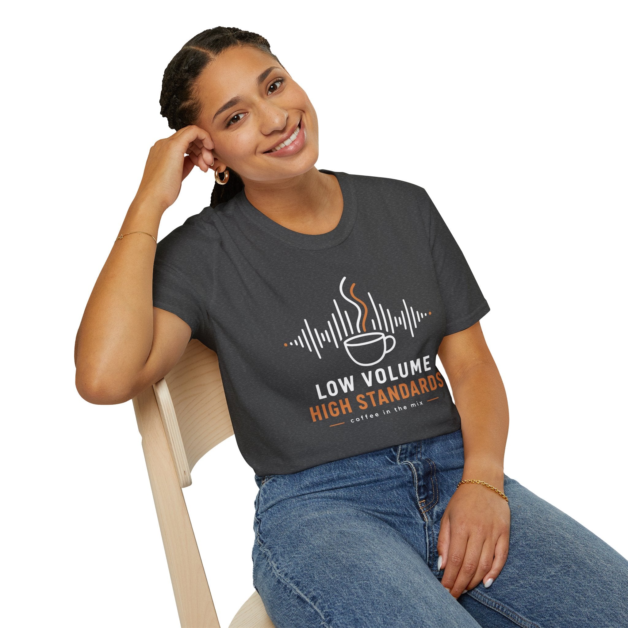 Low Volume High Standards Coffee T-Shirt