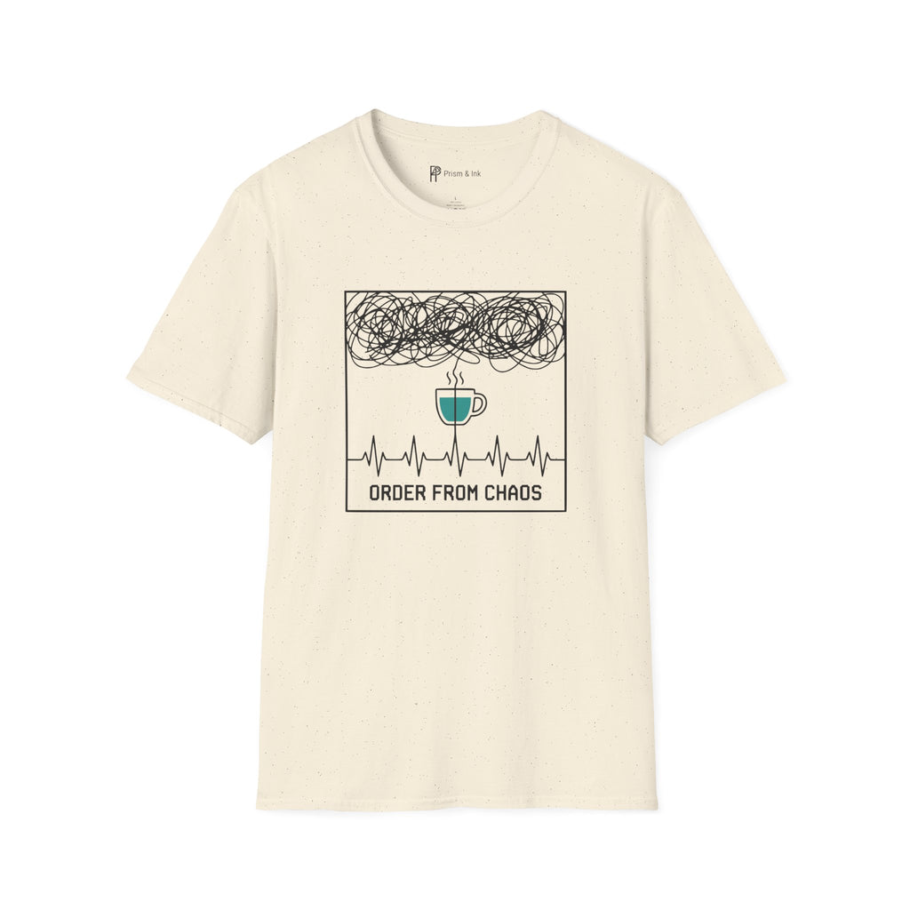 Order From Chaos Minimalist Philosophy T-Shirt