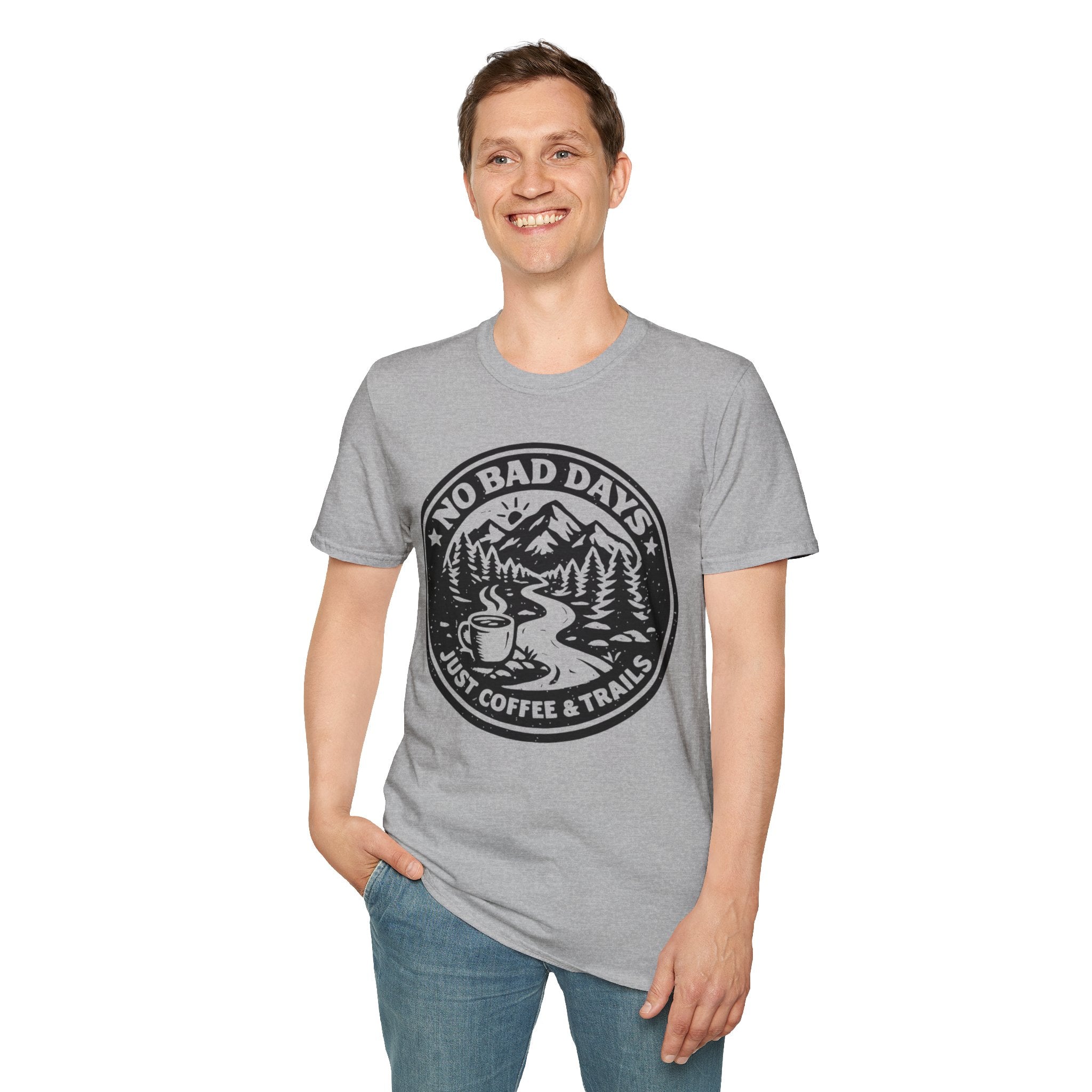 No Bad Days Just Coffee and Trails T-Shirt