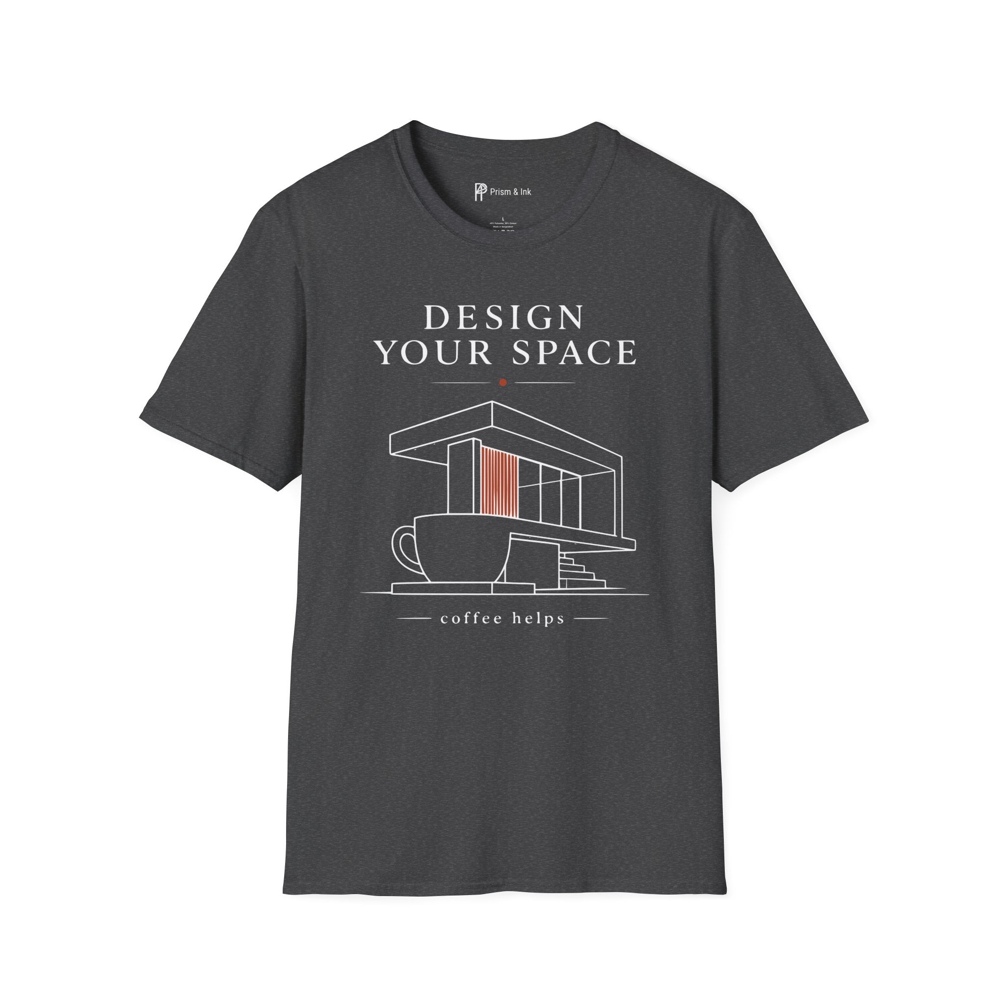Design Your Space Coffee Helps T-Shirt