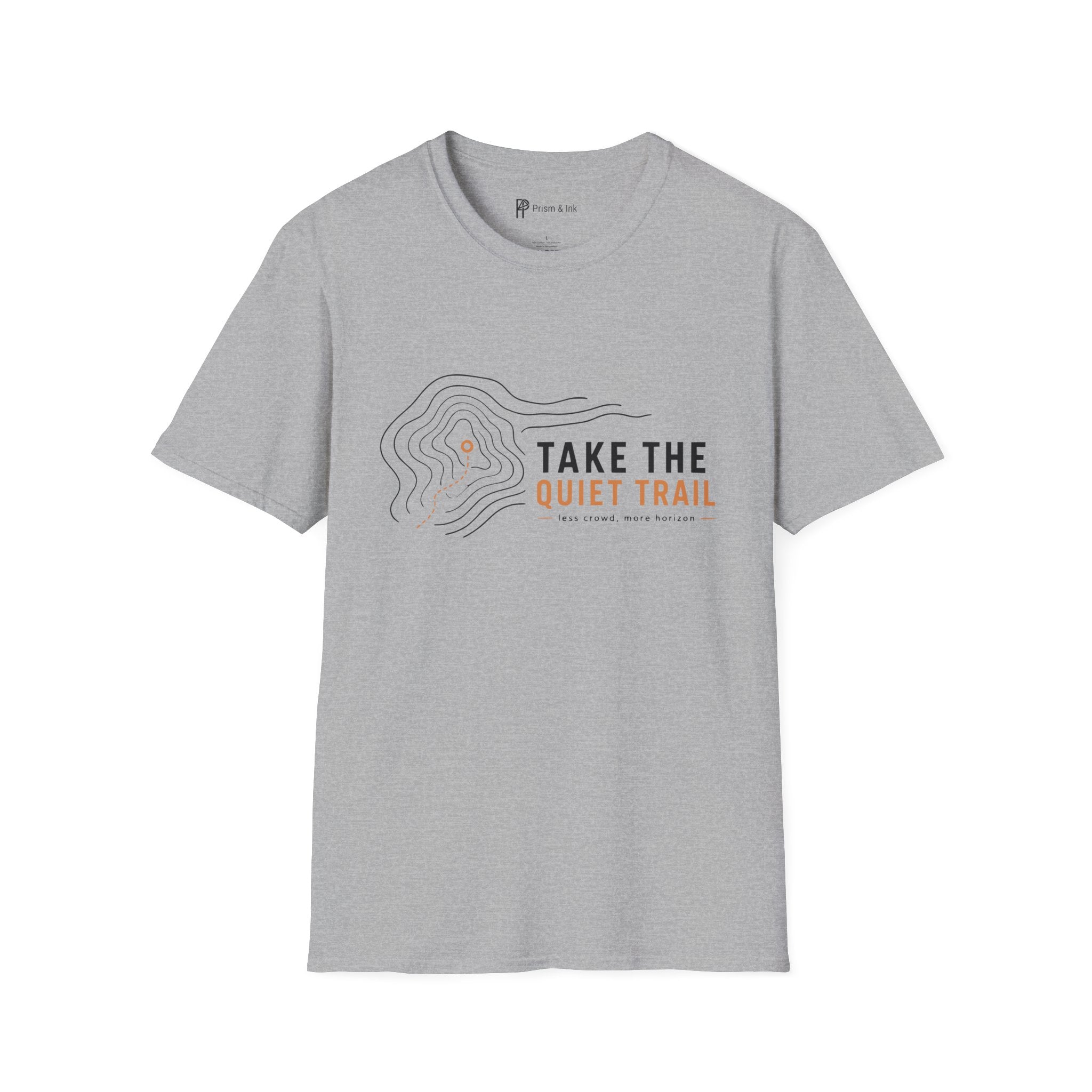 Take The Quiet Trail Minimalist Hiking T-Shirt