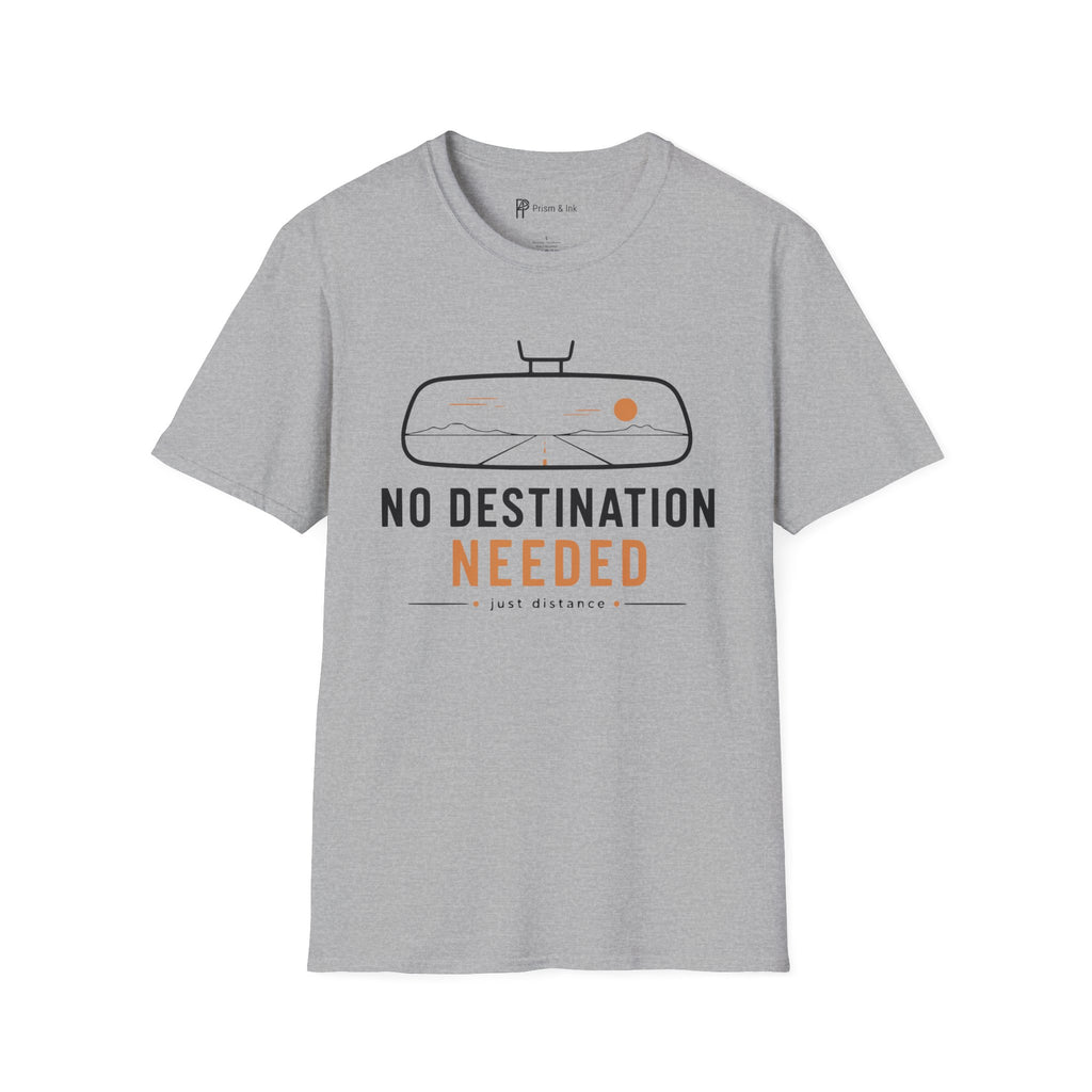 No Destination Needed Road Trip Minimalist T-Shirt