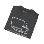 Coffee Work Repeat T-Shirt