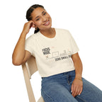 Focus Mode Zero Small Talk Coffee T-Shirt