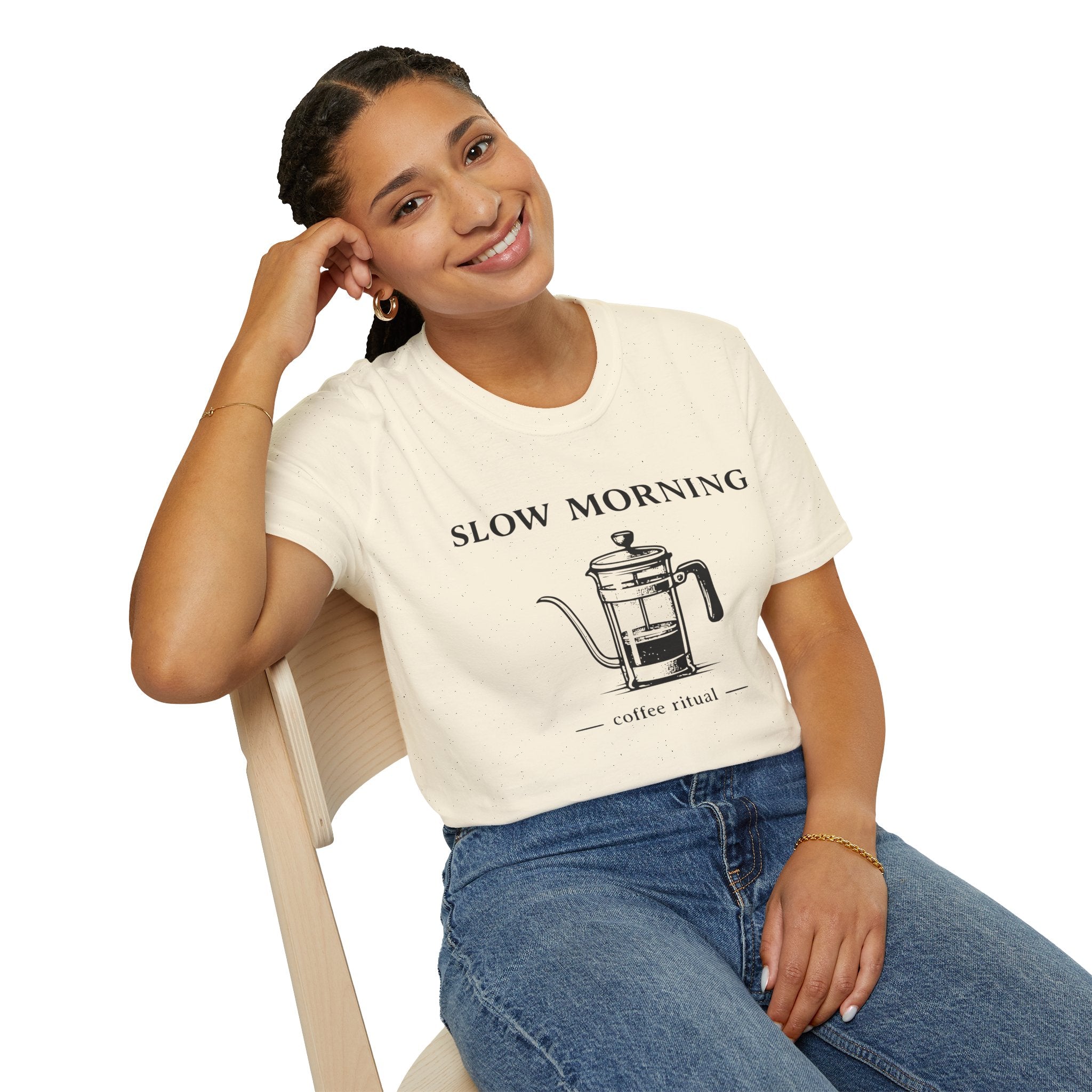 Slow Morning Coffee Ritual T-Shirt