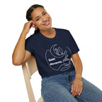 Quiet Moments Cat & Moon Coffee T-Shirt
