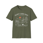 Quiet Cabin Days Coffee Escape T-Shirt