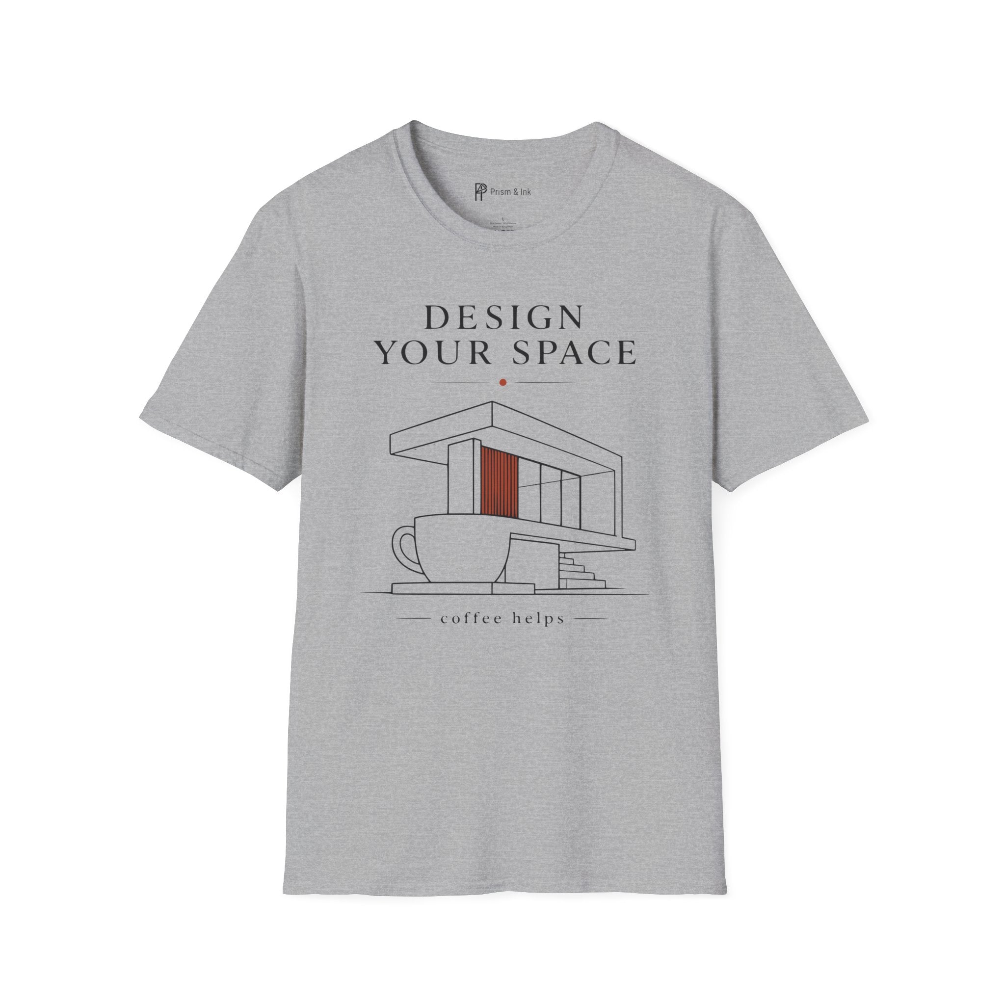 Design Your Space Coffee Helps T-Shirt