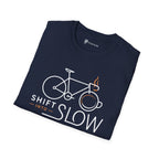 Shift Into Slow Cycling Coffee T-Shirt