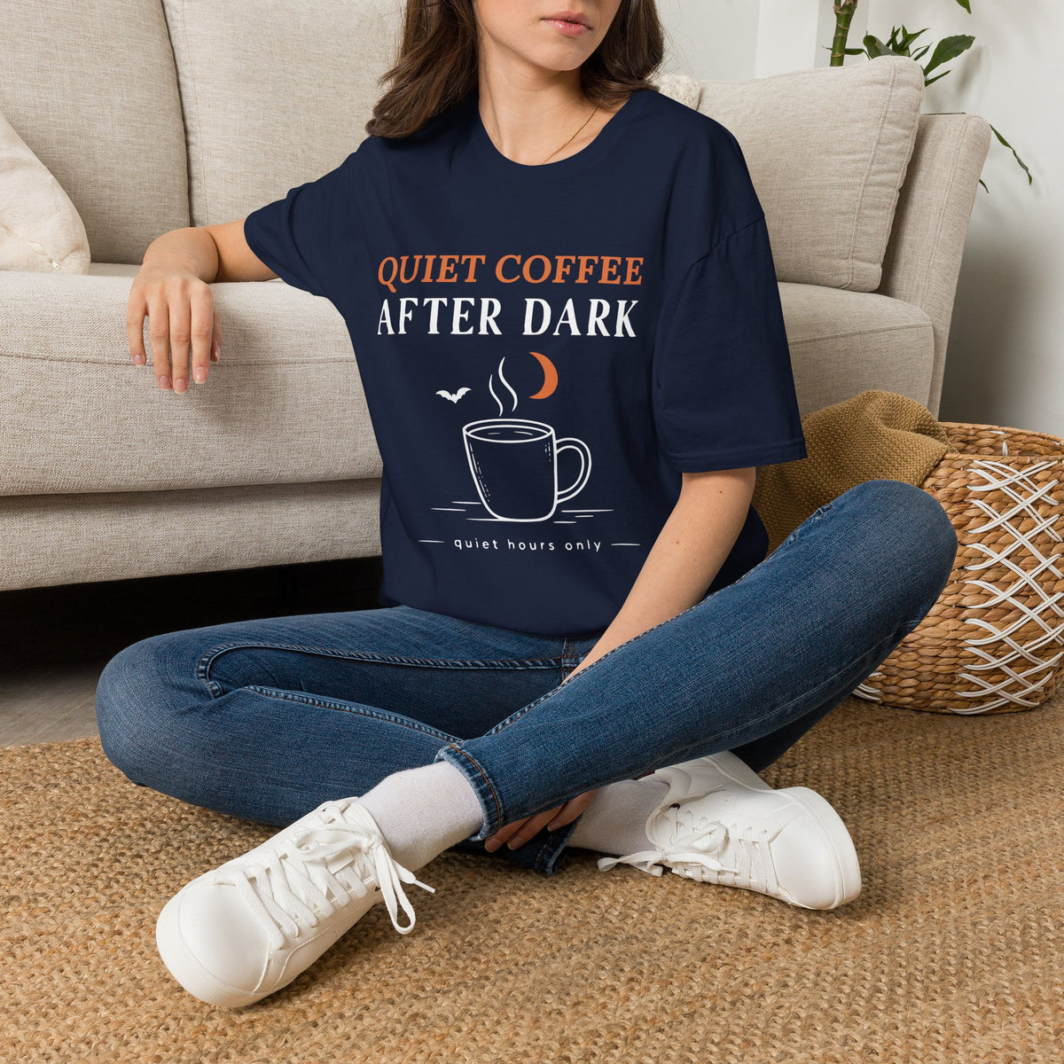 Quiet Coffee After Dark T-Shirt