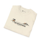 Go Somewhere Mountain Peak Expedition Coffee T-Shirt