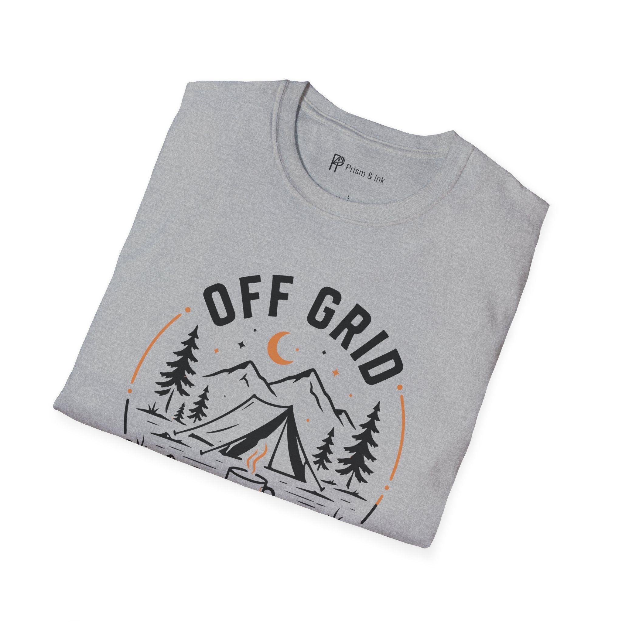 Off Grid On Purpose Camping Coffee T-Shirt