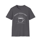 Simple Things First Fresh Air Warm Coffee T-Shirt