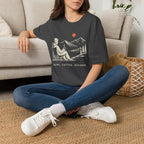 Quiet Coffee Escape Mountain Camping T-Shirt