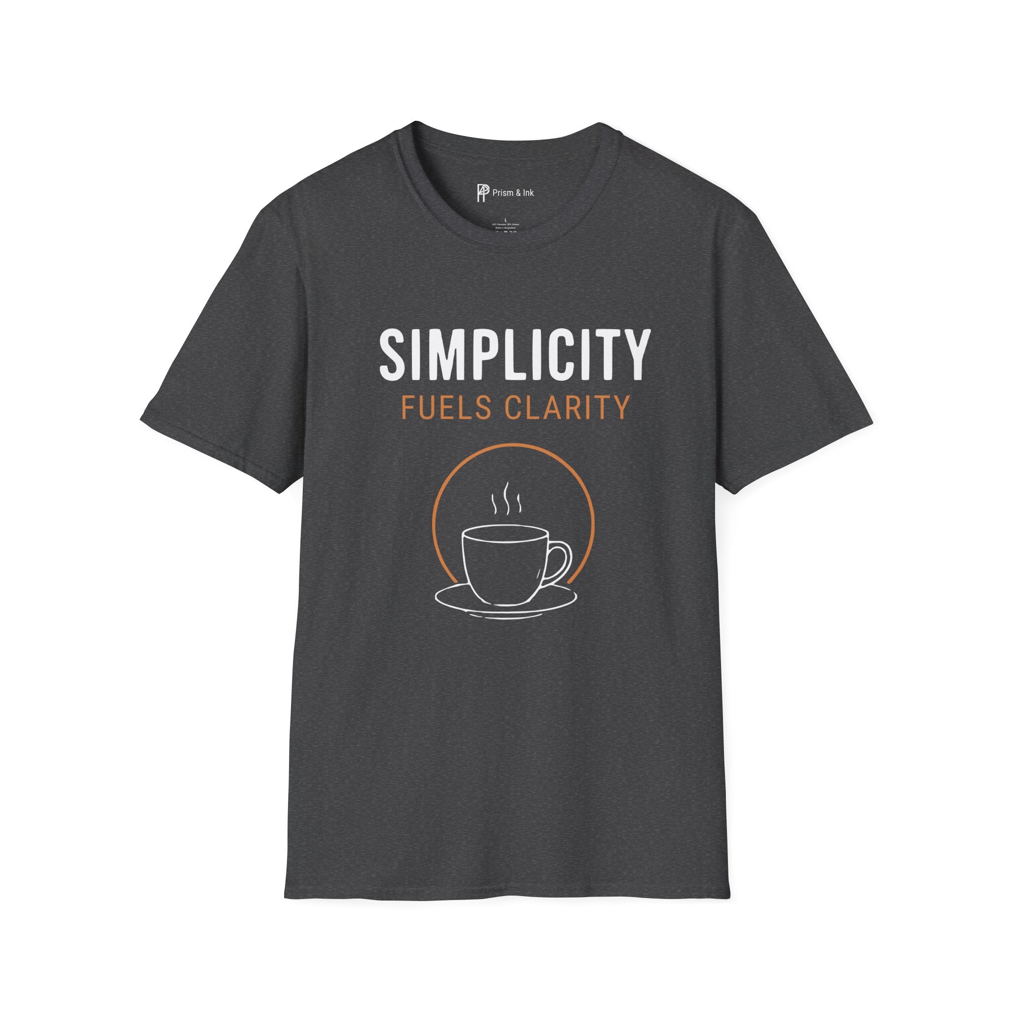 Simplicity Fuels Clarity Coffee T-Shirt