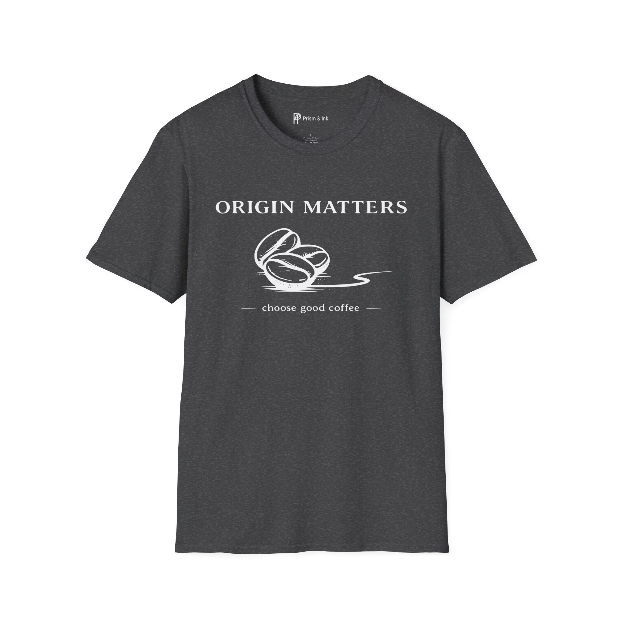 Origin Matters Coffee Bean T-Shirt